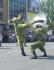 Военный парад в честь 220-летия Николаева. Показательное выступление николаевских десантников